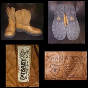 Women's Ariat Fatbaby Ostrich Boots